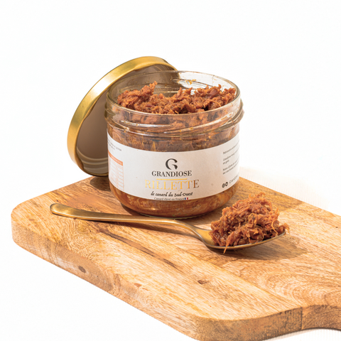 Rillettes de Canard au Paprika Fumé 180g