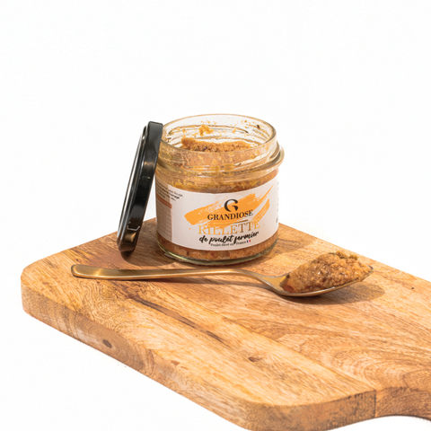 Rillettes De Poulet Fermier Label Rouge 100g