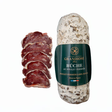 Bûche au Poulet Fermier Label Rouge Nature 180g
